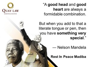Nelson Mandela dies Message from the auckland law firm team